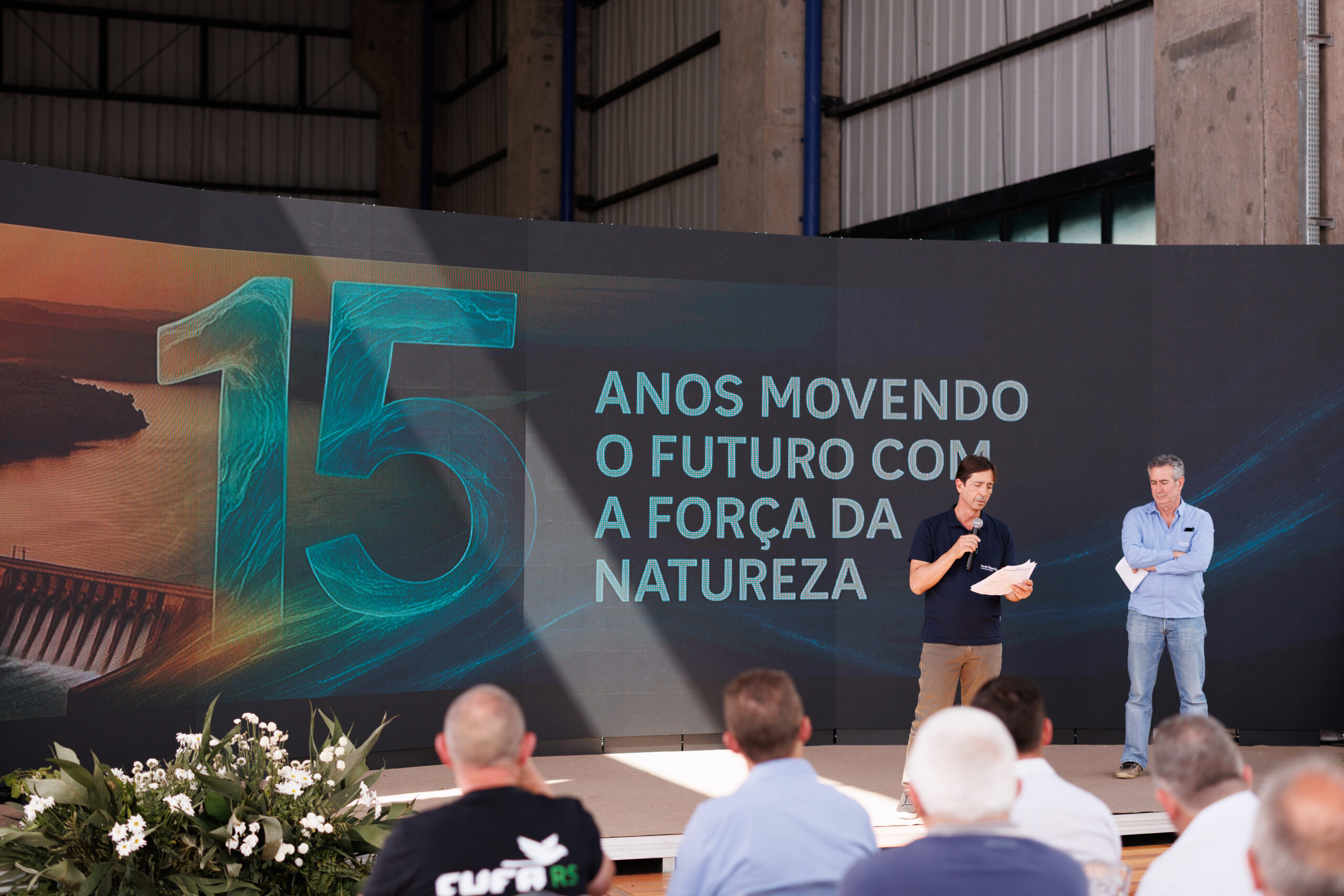 Palestra em evento corporativo